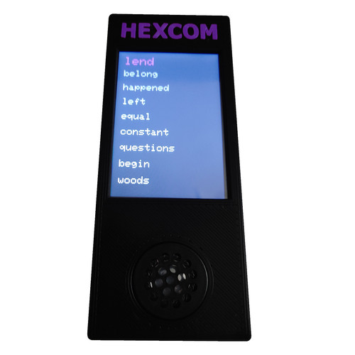 Hexcom wordbank word - hexcom,