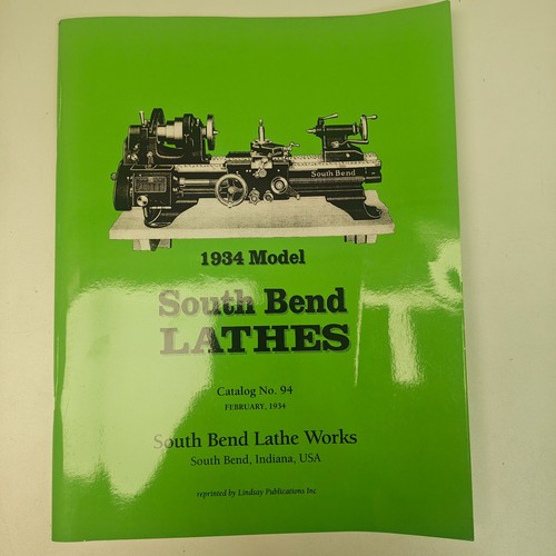 1934 south bend lathes - 1934, catalog