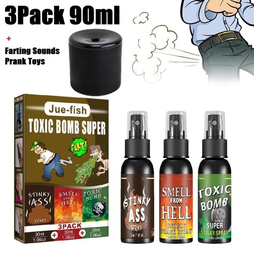 3pack fart liquid spray - fart, prank