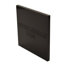 Black Acrylic Perspex® Plastic Sheet Material 2mm 3mm 5mm 6mm 8mm 10mm 20mm