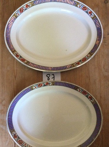 Scotch ivory oval platters - ivory,