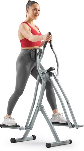 Upright air walker - walker, elliptical