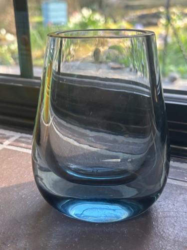 Whitefriars glass arctic - glass, blue