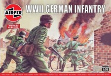AIRFIX WWII GERMAN INFANTRY - FANTERIA TEDESCA – VINTAGE CLASSICS A00705V SCALA 