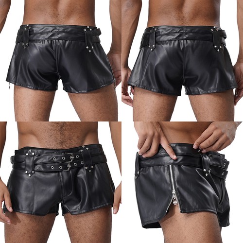 Men faux leather booty - men's,