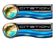 Citation Sticker set for Boat Restoration Project