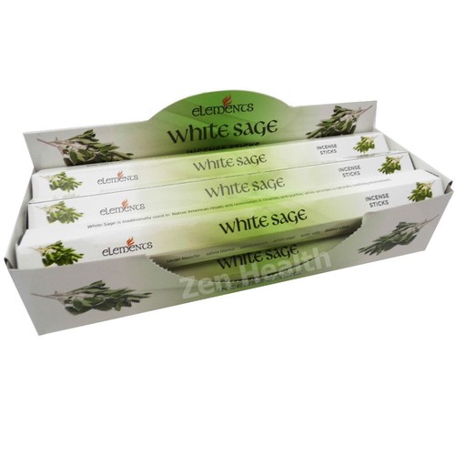 120 elements white sage - white,
