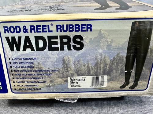 Hodgman rod reel - &, waders