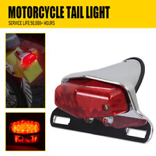 1x Rear Motorcycle Tail Brake Stop Lamp LED Turn Signal License Plate Light Red