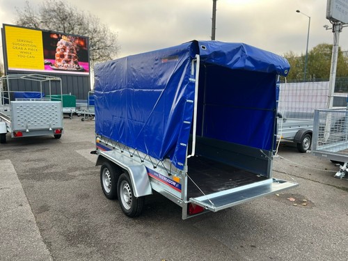 Twin axle box trailer - trailer, 8,7