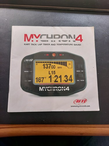 Mychron instruction book - 4, go