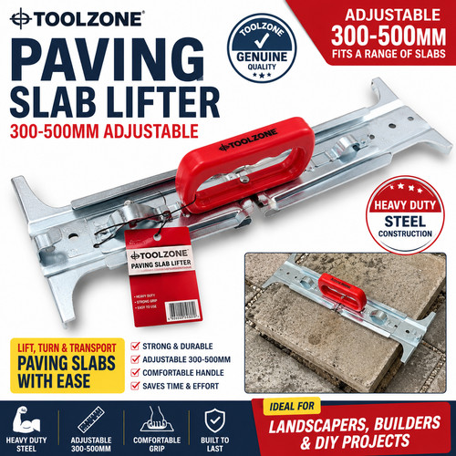 Paving slab lifter toolzone - paving,