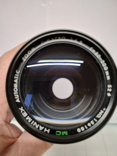 Hanimex 200mm zoom macro - hanimex, mc