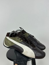 Men's Vintage Puma Future Cat Speedcat Brown Leather Y2K Sneakers Size 8 US