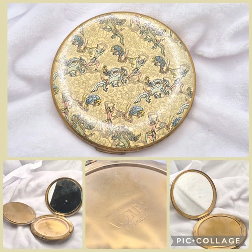 Vintage enamel powder - vintage,