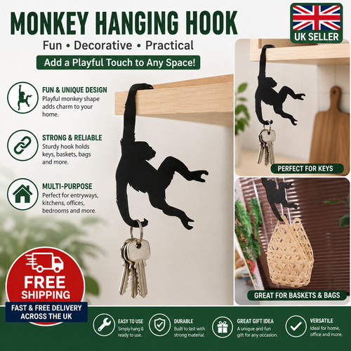 Wooden banana balance hook - banana,