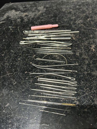 Vintage fine crochet hooks - vintage,