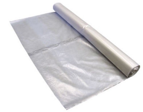 Clear builders polythene - builders,