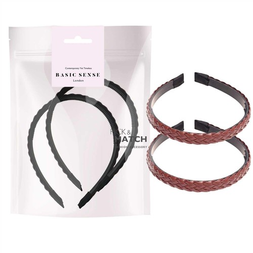 Leather braided headbands for - braided,