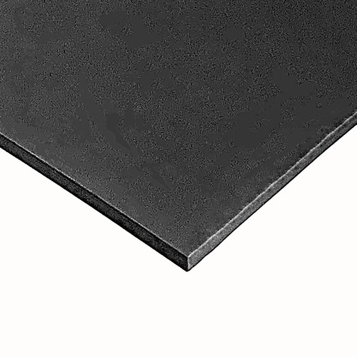 Gasket black rubber - rubber, mm