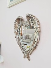 Angel Wings Mirror Heart