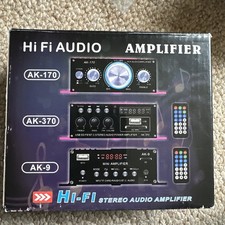 Hi-Fi Stereo Audio Amplifier