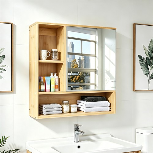 Wall bathroom medicine cabinet - wall,