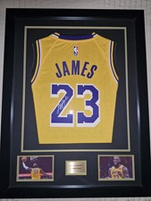 LeBron James Framed Signed LA