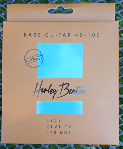 Flatwound bass strings - 45,