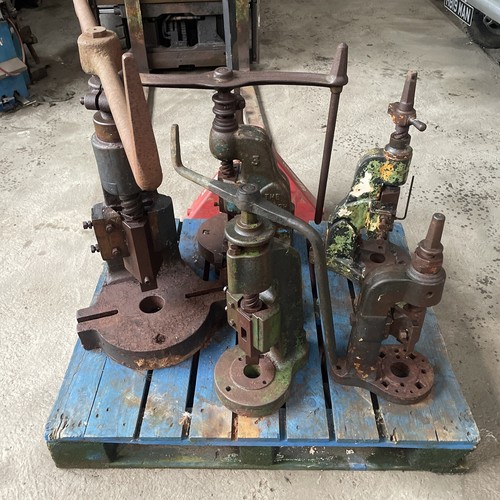 Fly press job lot - fly,