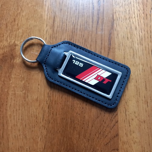 Yamaha dt125mx leather - dt125mx, keyring