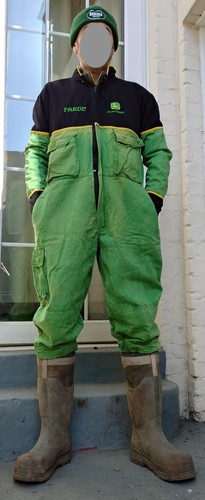 Mens john deere - green, black