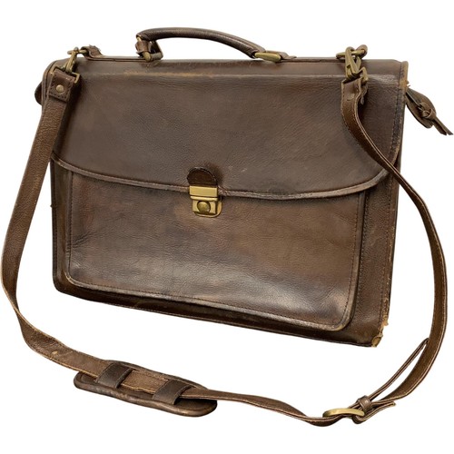 Vintage brown leather - vintage,