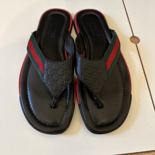 Mens gucci black leather - gucci,