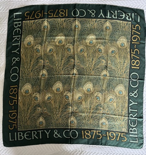 Vintage centennial silk scarf - vintage,