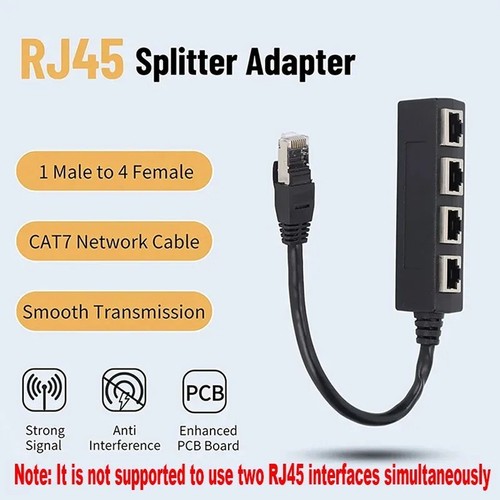 Rj45 ethernet splitter - splitter, 1