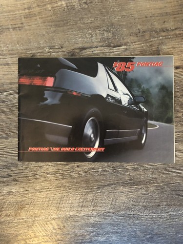 Vintage 1985 pontiac page - vintage,