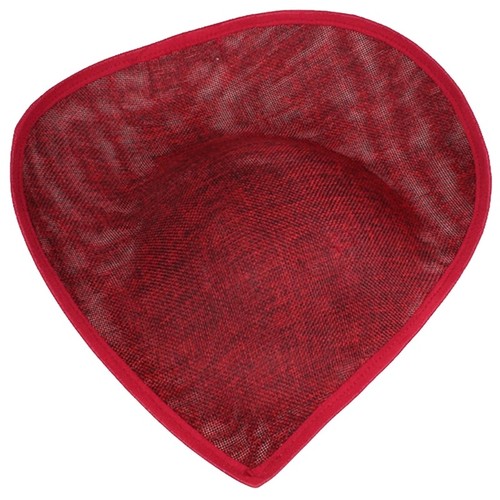 Teardrop sinamay saucer - teardrop,