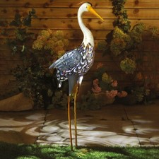 Solar Powered Metal Silhouette