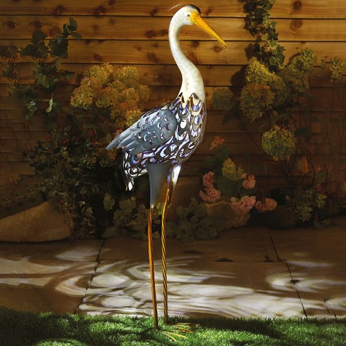 Solar powered metal silhouette - solar,
