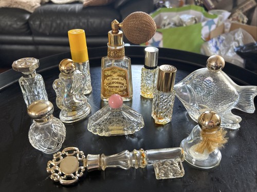 Job lot vintage avon empty - lot,