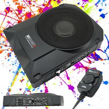 MB Quart RW-110A  800W 10" Under Seat Powered Subwoofer  Active Hideaway Car Sub