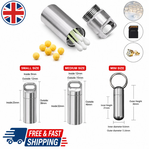 Pill holder keyring - pill,