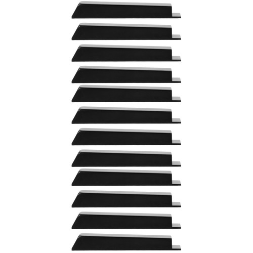 Reusable plastic piano - piano, keytops