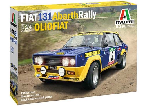 Italeri it3667 fiat - 1/24, 131