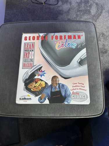 New george foreman - grill, in