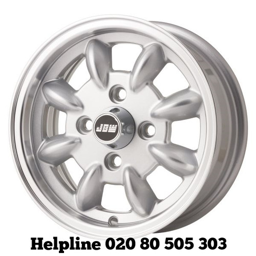 Classic mini 5x12 alloy wheels - classic,