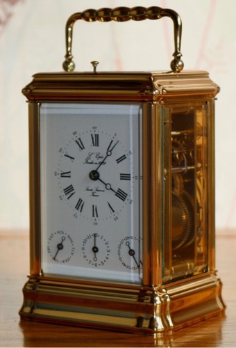 Epee carriage clock day - clock, date