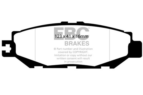 Ebc ultimax rear - ultimax, brake