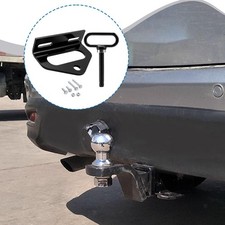 Lawn Mower Trailer Towing Hitch Set Steel Attachment Easy to Use for Tractor,